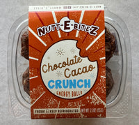 Chocolate Crunch & Cacao Nib Energy Balls - 4 pack