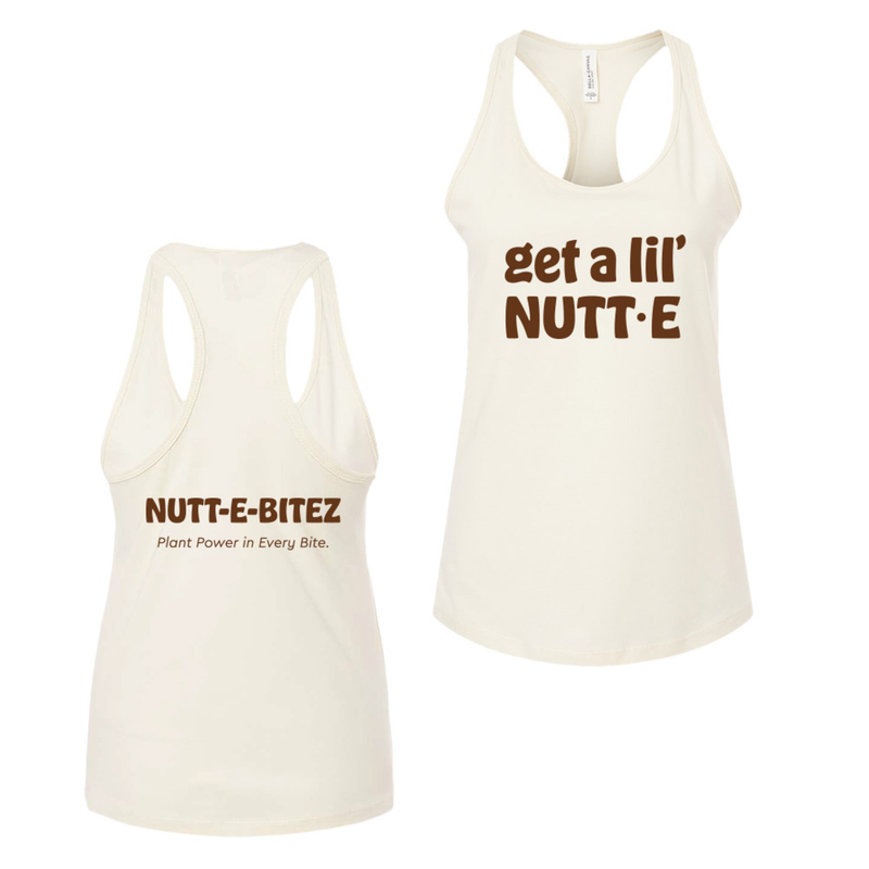 Racerback Tank - Get a Lil' Nutt-E
