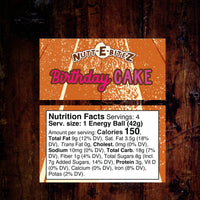 Birthday Cake Energy Balls - 4 pack